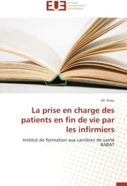 Cover von La prise en charge des patients en fin de vie par les infirmiers