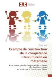 Cover von Exemple de construction de la compétence interculturelle en maternelle
