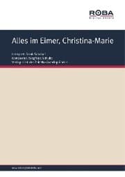 Cover von Alles im Eimer, Christina-Marie