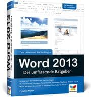 Cover von Word 2013