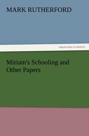 Cover von Miriam's Schooling and Other Papers