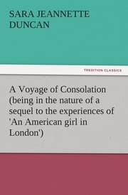 Cover von A Voyage of Consolation (being in the nature of a sequel to the experiences of 'An American girl in London')