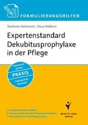 Cover von Formulierungshilfen Expertenstandard Dekubitusprophylaxe in der Pflege