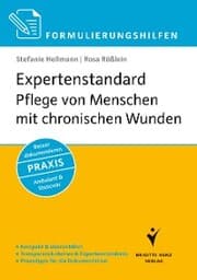Cover von Formulierungshilfen Expertenstandard Pflege von Menschen mit chronischen Wunden