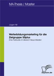 Cover von Weiterbildungsmarketing für die Zielgruppe 50plus