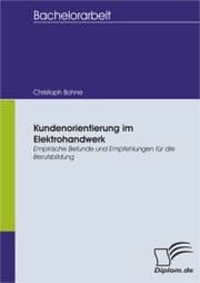 Cover von Kundenorientierung im Elektrohandwerk: Empirische Befunde und Empfehlungen für die Berufsbildung