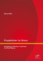 Cover von Projektleiter im Stress: Entstehung, Verhalten, Empfinden und Bewältigung