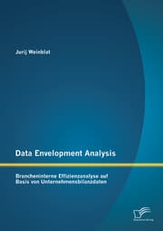 Cover von Data Envelopment Analysis - Brancheninterne Effizienzanalyse auf Basis von Unternehmensbilanzdaten