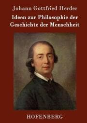 Cover von Ideen zur Philosophie der Geschichte der Menschheit