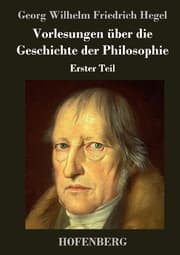 Cover von Vorlesungen über die Geschichte der Philosophie