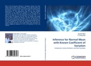 Cover von Inference for Normal Mean with Known Coefficient of Variation