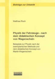Cover von Physik der Fahrzeuge - nach dem didaktischen Konzept von Wagenschein