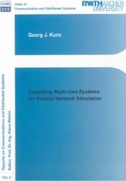 Cover von Exploiting Multi-core Systems for Parallel Network Simulation