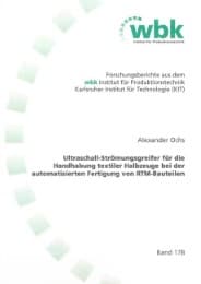 Cover von Ultraschall-Strömungsgreifer für die Handhabung textiler Halbzeuge bei der automatisierten Fertigung von RTM-Bauteilen