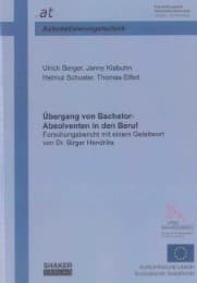 Cover von Übergang von Bachelor-Absolventen in den Beruf