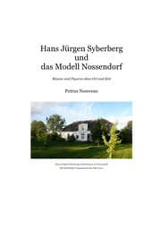 Cover von Hans Jürgen Syberberg und das Modell Nossendorf