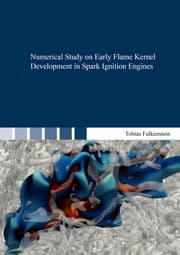 Cover von Numerical Study on Early Flame Kernel Development in Spark Ignition Engines