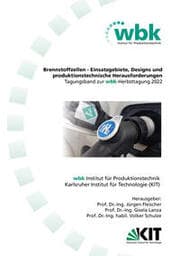 Cover von Jürgen Fleischer, Gisela Lanza, Volker Schulze (Hrsg.) Brennstoffzellen - Einsatzgebiete, Designs und produktionstechnische Herausforderungen Tagungsband zur wbk-Herbsttagung 2022