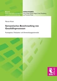 Cover von Semantisches Benchmarking von Geschäftsprozessen