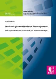Cover von Nachhaltigkeitsorientierte Anreizsysteme