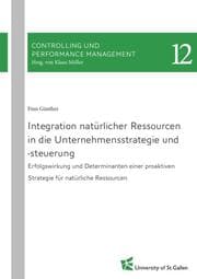 Cover von Integration natürlicher Ressourcen in die Unternehmensstrategie und -steuerung