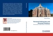 Cover von Personal Ordinariate and Personal Prelature