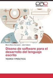 Cover von Diseno de software para el desarrollo del lenguaje escrito