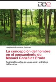 Cover von La concepción del hombre en el pensamiento de Manuel González Prada