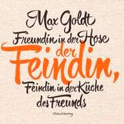 Cover von Freundin in der Hose der Feindin, Feindin in der Küche des Freunds