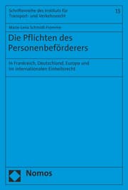 Cover von Die Pflichten des Personenbeförderers