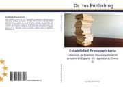 Cover von Estabilidad Presupuestaria