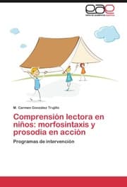 Cover von Comprension lectora en ninos: morfosintaxis y prosodia en accion
