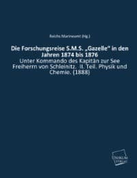 Cover von Die Forschungsreise S.M.S. Gazelle in den Jahren 1874 bis 1876