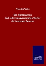 Cover von Die Homonymen