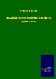 Cover von Entwicklungsgeschichte der Natur 2