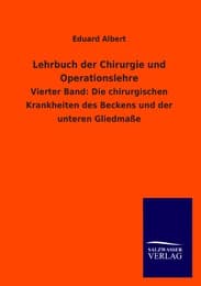 Cover von Lehrbuch der Chirurgie und Operationslehre