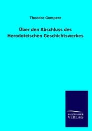 Cover von Über den Abschluss des Herodoteischen Geschichtswerkes
