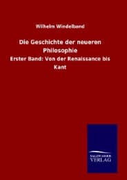 Cover von Die Geschichte der neueren Philosophie