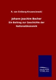 Cover von Johann Joachim Becher