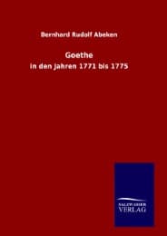 Cover von Goethe