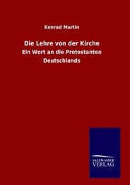 Cover von Die Lehre von der Kirche