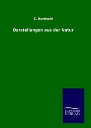 Cover von Darstellungen aus der Natur