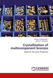 Cover von Crystallization of multicomponent bronzes