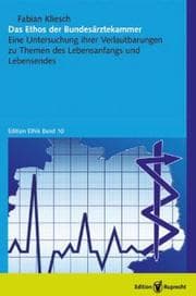 Cover von Das Ethos der Bundesärztekammer