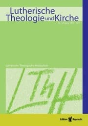 Cover von Lutherische Theologie und Kirche, Heft 01/2011 - Einzelkapitel - Briefe von August Tholuck und Georg Wilhelm Sattler an Ludwig Otto Ehlers
