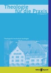Cover von Theologie für die Praxis 2017 - Einzelkapitel - »Isaaks Opferung« oder »Isaaks Bindung«. Genesis 22 in christlicher und jüdischer Auslegung