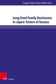 Cover von Long-lived Family Businesses in Japan: Factors of Success