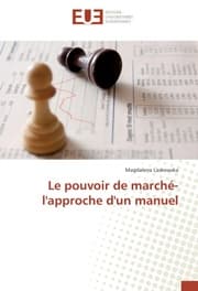 Cover von Le pouvoir de marché-l'approche d'un manuel