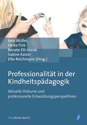 Cover von Professionalität in der Kindheitspädagogik