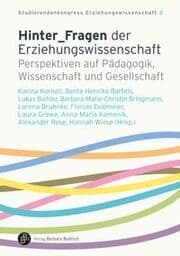 Cover von Hinter_Fragen der Erziehungswissenschaft